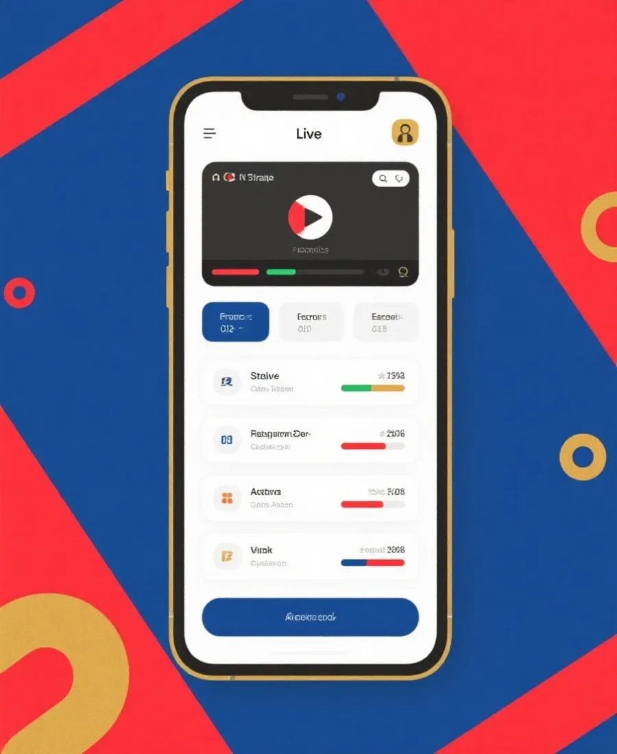 直播開獎頁面操作示意