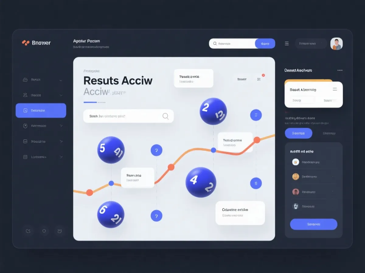 歷史開獎號碼與查詢流程示意