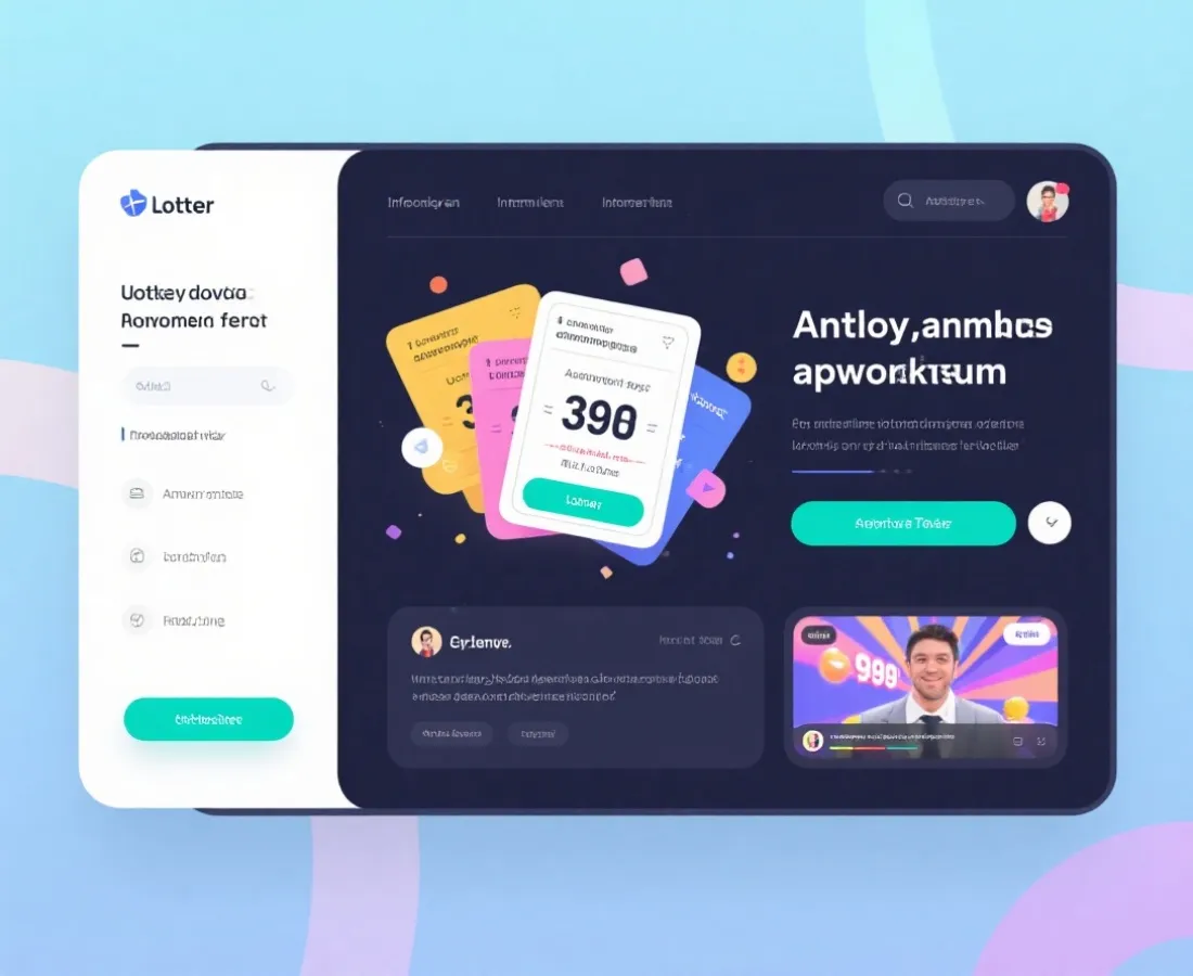 直播開獎與公告資訊示意